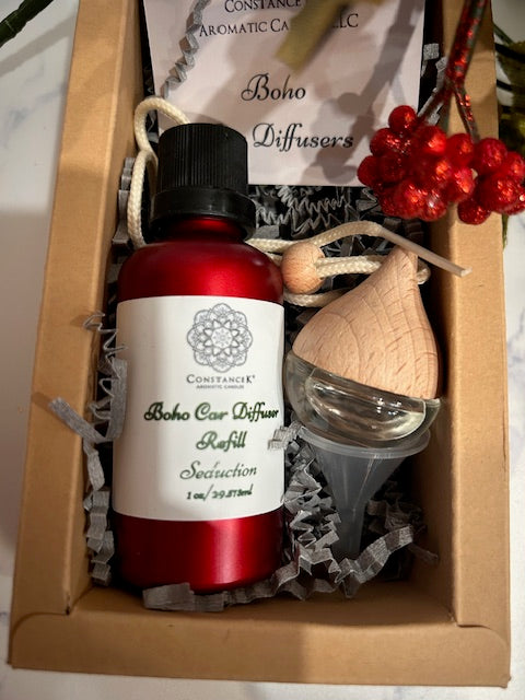Boho Car Diffuser Gift Box